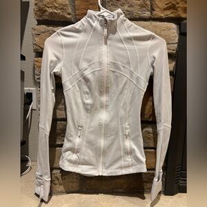 Lululemon White Define Jacket